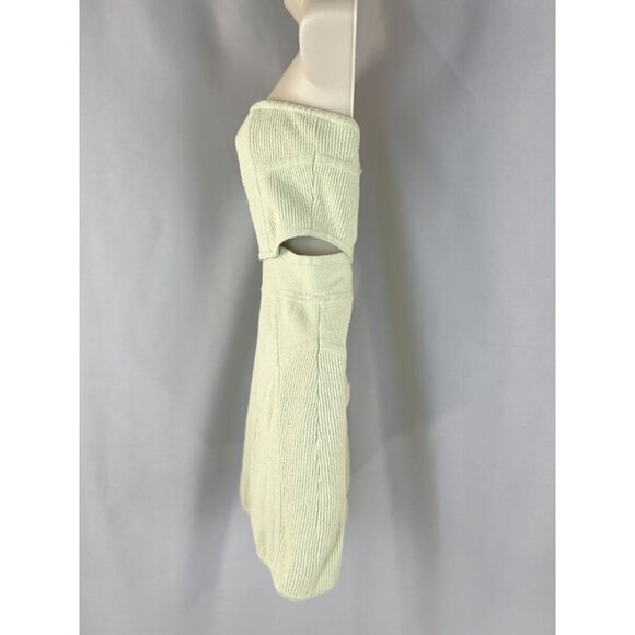 Herve Leger Mint Green Strapless Boucle Mini Dress $1,190 - Picture 7 of 15